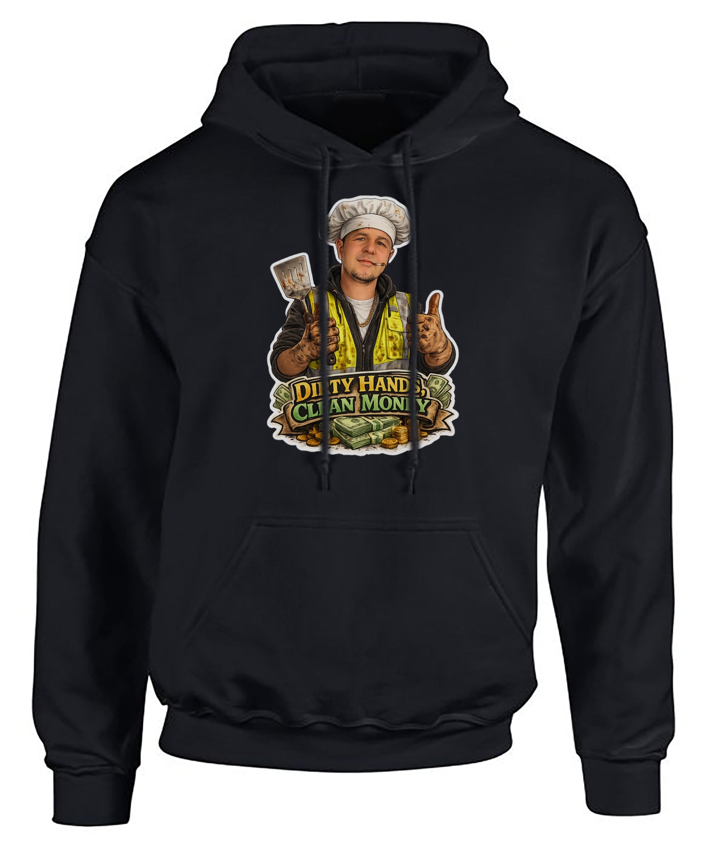 The Scransit Van Limited Edition Pedro Dirty Hands Hoodie