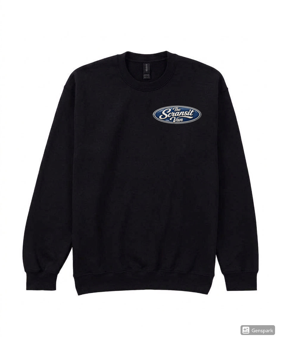 The Scransit Van Official Round Neck Jumper Small Logo