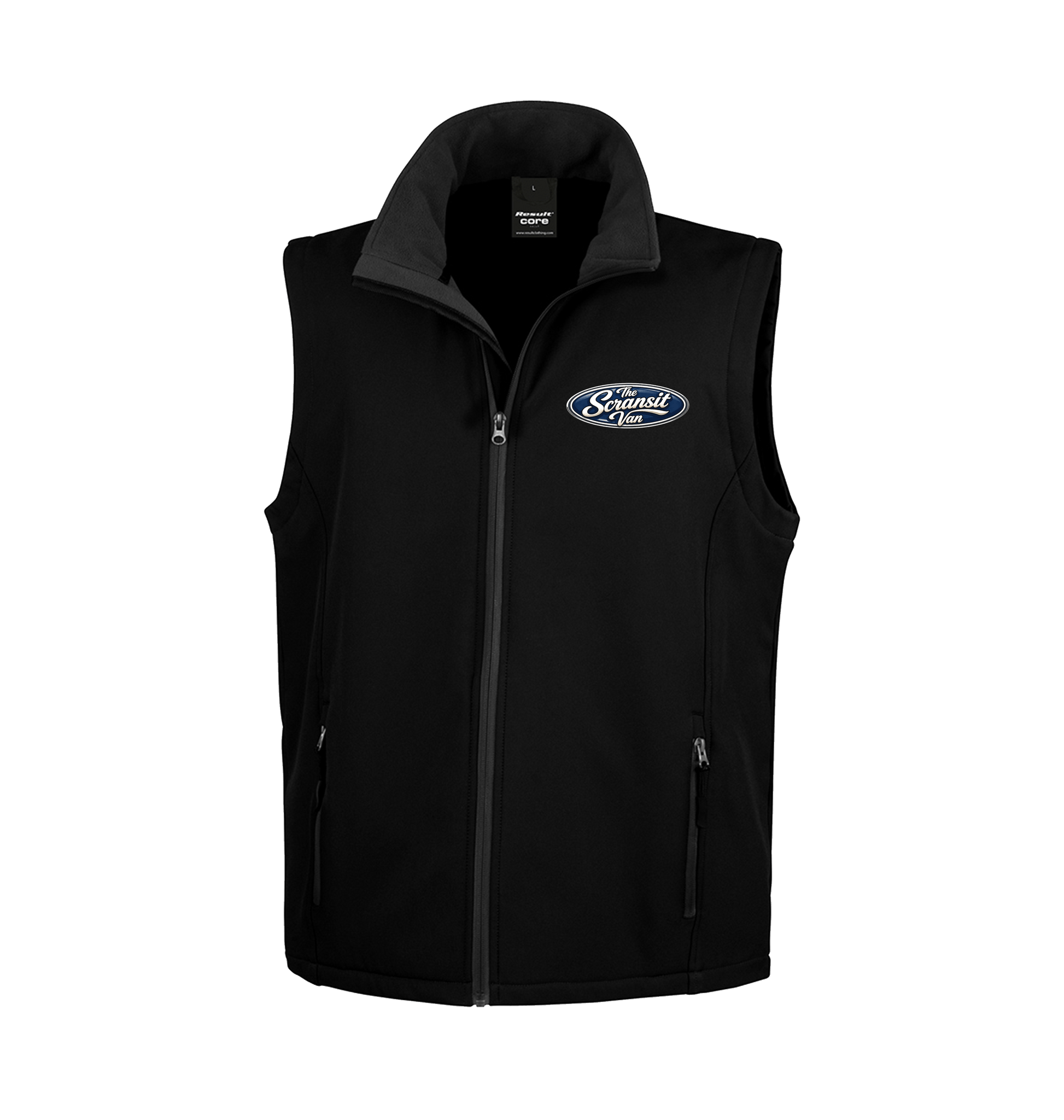 Black/Black Jacket Front