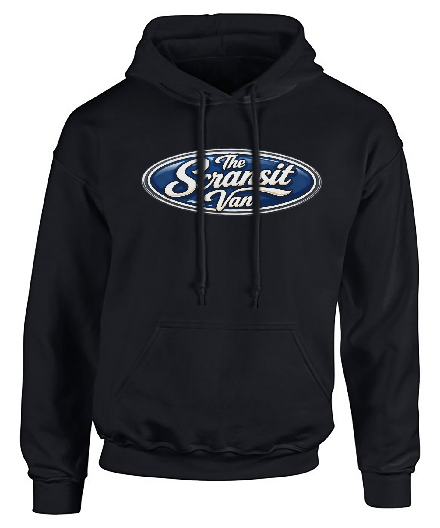 The Scransit Van Official Hoodie Large Logo