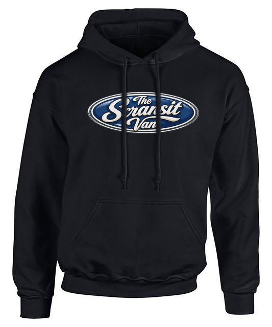 The Scransit Van Official Hoodie Large Logo