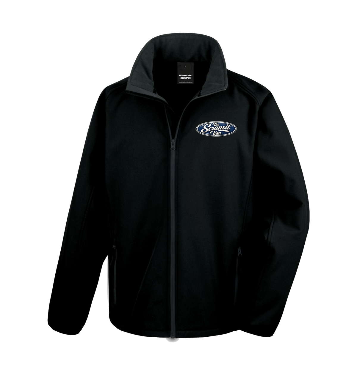 Black Jacket Front