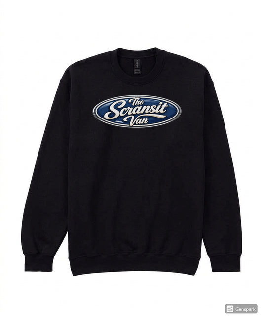 The Scransit Van Official Round Neck Jumper Large Logo